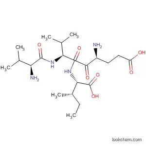 Molecular Structure of 488836-13-1 (L-Isoleucine, L-valyl-L-a-glutamyl-L-valyl-)