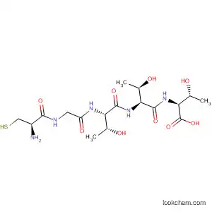 Molecular Structure of 489426-40-6 (L-Threonine, L-cysteinylglycyl-L-threonyl-L-threonyl-)