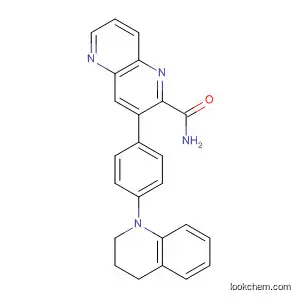 Molecular Structure of 489458-09-5 (5-Quinoxalinecarboxamide, 3-[4-(3,4-dihydro-1(2H)-quinolinyl)phenyl]-)