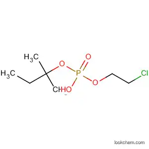 Phosphoric acid, mono(2-chloroethyl) mono(1,1-dimethylpropyl) ester