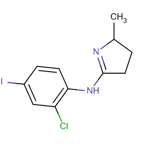 2H-Pyrrol-5-amine, N-(2-chloro-4-iodophenyl)-3,4-dihydro-2-methyl-