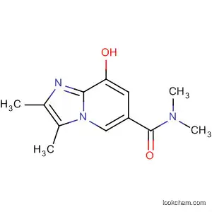 Molecular Structure of 498529-51-4 (Imidazo[1,2-a]pyridine-6-carboxamide, 8-hydroxy-N,N,2,3-tetramethyl-)