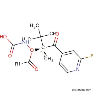 Carbamic acid, [(1S)-2-(2-fluoro-4-pyridinyl)-1-methyl-2-oxoethyl]-,
1,1-dimethylethyl ester