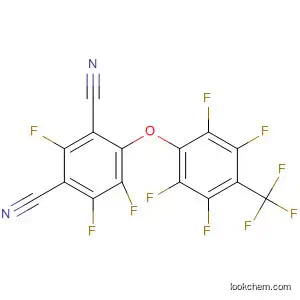 Molecular Structure of 498552-58-2 (1,3-Benzenedicarbonitrile,
2,4,5-trifluoro-6-[2,3,5,6-tetrafluoro-4-(trifluoromethyl)phenoxy]-)