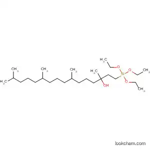 Molecular Structure of 500902-79-4 (3-Hexadecanol, 3,7,11,15-tetramethyl-1-(triethoxysilyl)-)