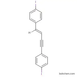 Molecular Structure of 500906-75-2 (Benzene, 1,1'-[(1Z)-1-buten-3-yne-1,4-diyl]bis[4-iodo-)