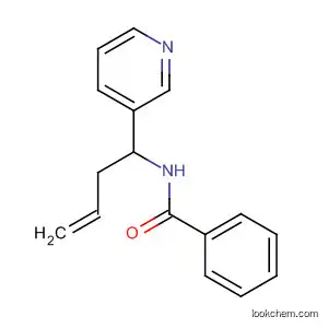 Molecular Structure of 500910-39-4 (Benzamide, N-[1-(3-pyridinyl)-3-butenyl]-)