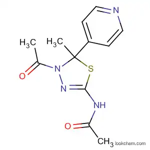 Acetamide,
N-[4-acetyl-4,5-dihydro-5-methyl-5-(4-pyridinyl)-1,3,4-thiadiazol-2-yl]-