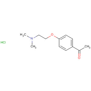 Ethanone, 1-[4-[2-(dimethylamino)ethoxy]phenyl]-, hydrochloride