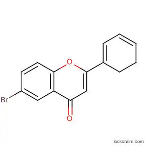 Molecular Structure of 56414-11-0 (4H-1-Benzopyran-4-one, 6-bromo-2,3-dihydro-2-phenyl-)