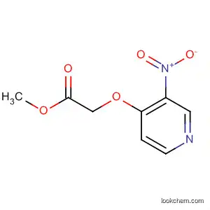 Molecular Structure of 592552-16-4 (Acetic acid, [(3-nitro-4-pyridinyl)oxy]-, methyl ester)