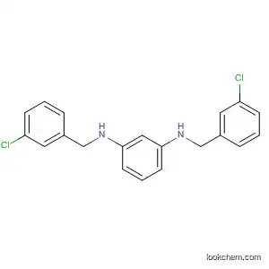 Molecular Structure of 601492-19-7 (1,3-Benzenediamine, N,N'-bis[(3-chlorophenyl)methyl]-)
