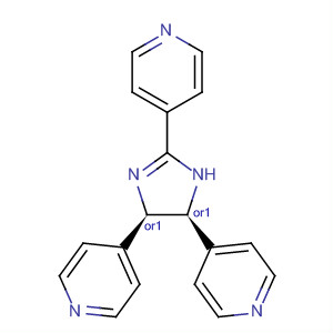 Pyridine, 4,4',4''-[(4R,5S)-4,5-dihydro-1H-imidazole-2,4,5-triyl]tris-, rel-