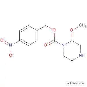 Molecular Structure of 623906-18-3 (1-Piperazinecarboxylic acid, 2-methoxy-, (4-nitrophenyl)methyl ester)