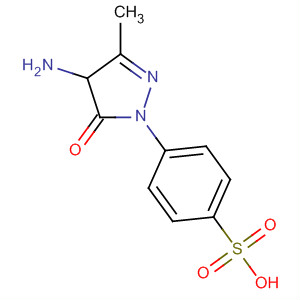 Benzenesulfonic acid,4-(4-amino-4,5-dihydro-3-methyl-5-oxo-1H-pyrazol-1-yl)-