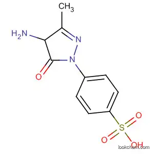 Benzenesulfonic acid,
4-(4-amino-4,5-dihydro-3-methyl-5-oxo-1H-pyrazol-1-yl)-