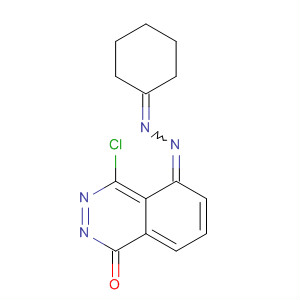 Molecular Structure of 109771-94-0 (1(2H)-Phthalazinone, 4-chloro-, cyclohexylidenehydrazone)