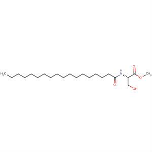 Molecular Structure of 118319-51-0 (L-Serine, N-(1-oxooctadecyl)-, methyl ester)