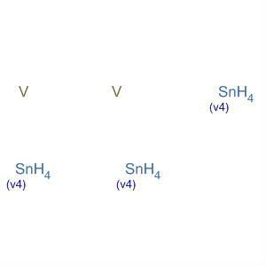 Molecular Structure of 12166-62-0 (Tin, compd. with vanadium (3:2))