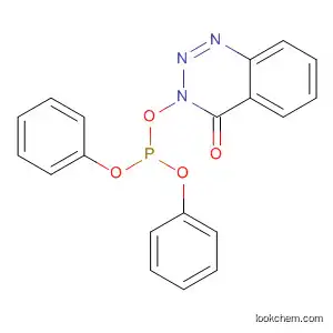 Molecular Structure of 123117-64-6 (1,2,3-Benzotriazin-4(3H)-one, 3-[(diphenoxyphosphinyl)oxy]-)