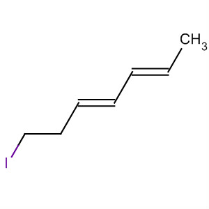 Molecular Structure of 132163-30-5 (2,4-Heptadiene, 7-iodo-, (2E,4E)-)