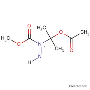 Molecular Structure of 154027-25-5 (Diazenecarboxylic acid, [1-(acetyloxy)-1-methylethyl]-, methyl ester)
