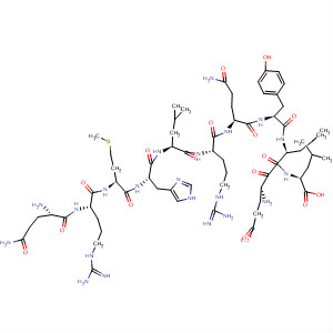 Molecular Structure of 154977-85-2 (L-Leucine,
L-glutaminyl-L-arginyl-L-methionyl-L-histidyl-L-leucyl-L-arginyl-L-glutaminyl-
L-tyrosyl-L-a-glutamyl-L-leucyl-)