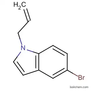Molecular Structure of 156247-15-3 (1H-Indole, 5-bromo-1-(2-propenyl)-)