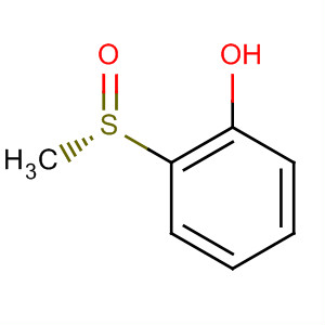 Molecular Structure of 172510-46-2 (Phenol, 2-(methylsulfinyl)-, (S)-)
