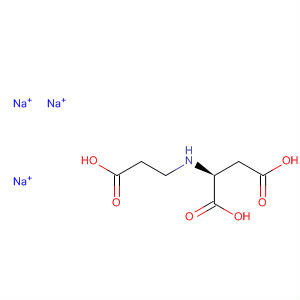 Molecular Structure of 172737-80-3 (L-Aspartic acid, N-(2-carboxyethyl)-, trisodium salt)