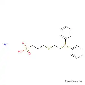 Molecular Structure of 176442-41-4 (1-Propanesulfonic acid, 3-[[2-(diphenylphosphino)ethyl]thio]-, sodium
salt)