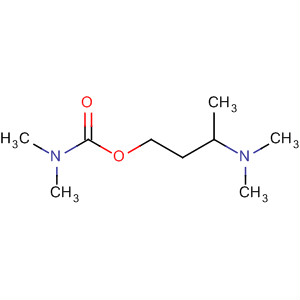Molecular Structure of 178618-43-4 (Carbamic acid, dimethyl-, 3-(dimethylamino)butyl ester)