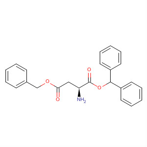 Molecular Structure of 191930-77-5 (L-Aspartic acid, diphenylmethyl phenylmethyl ester)