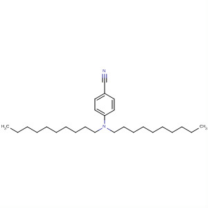 Molecular Structure of 194496-74-7 (Benzonitrile, 4-(didecylamino)-)