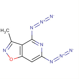 Molecular Structure of 194496-75-8 (Isoxazolo[4,5-c]pyridine, 4,6-diazido-3-methyl-)