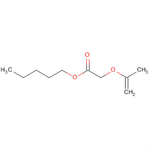 Molecular Structure of 194986-84-0 (Acetic acid, (2-propenyloxy)-, pentyl ester)
