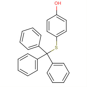 Molecular Structure of 197588-01-5 (Phenol, 4-[(triphenylmethyl)thio]-)