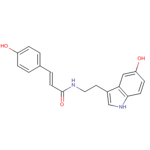 2-Propenamide,
N-[2-(5-hydroxy-1H-indol-3-yl)ethyl]-3-(4-hydroxyphenyl)-, (2E)-