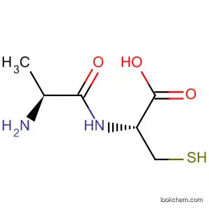 Molecular Structure of 2490-72-4 (L-Cysteine, L-alanyl-)