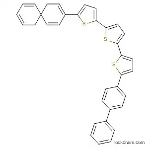Molecular Structure of 256342-43-5 (2,2':5',2''-Terthiophene, 5,5''-bis([1,1'-biphenyl]-4-yl)-)