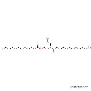 Molecular Structure of 29006-25-5 (Dodecanoic acid, 2-[(2-hydroxyethyl)(1-oxododecyl)amino]ethyl ester)