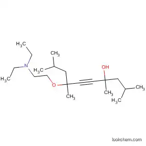 Molecular Structure of 38873-28-8 (5-Decyn-4-ol, 7-[2-(diethylamino)ethoxy]-2,4,7,9-tetramethyl-)