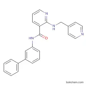 3-Pyridinecarboxamide,
N-[1,1'-biphenyl]-3-yl-2-[(4-pyridinylmethyl)amino]-