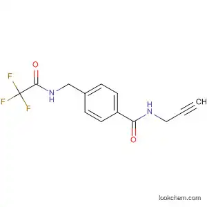 Molecular Structure of 467218-71-9 (Benzamide, N-2-propynyl-4-[[(trifluoroacetyl)amino]methyl]-)