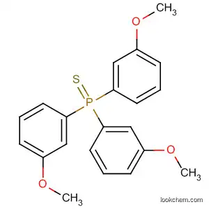 Molecular Structure of 54824-85-0 (Phosphine sulfide, tris(3-methoxyphenyl)-)