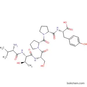 Molecular Structure of 550348-23-7 (L-Tyrosine, L-valyl-L-threonyl-L-seryl-L-prolyl-L-prolyl-)