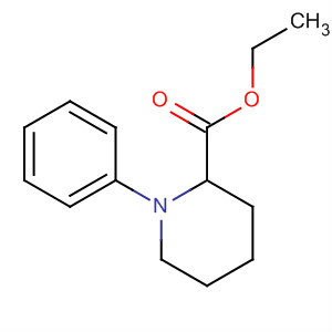 2-Piperidinecarboxylic acid, 1-phenyl-, ethyl ester