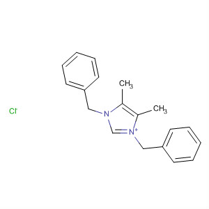 1H-Imidazolium, 4,5-dimethyl-1,3-bis(phenylmethyl)-, chloride