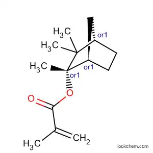2-Propenoic acid, 2-methyl-,
(1R,2S,4S)-2,3,3-trimethylbicyclo[2.2.1]hept-2-yl ester, rel-
