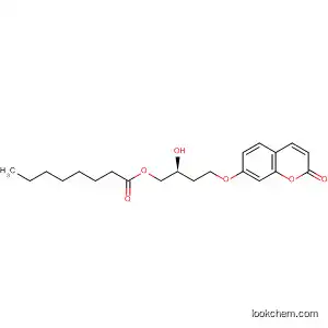 Octanoic acid, (2S)-2-hydroxy-4-[(2-oxo-2H-1-benzopyran-7-yl)oxy]butyl
ester